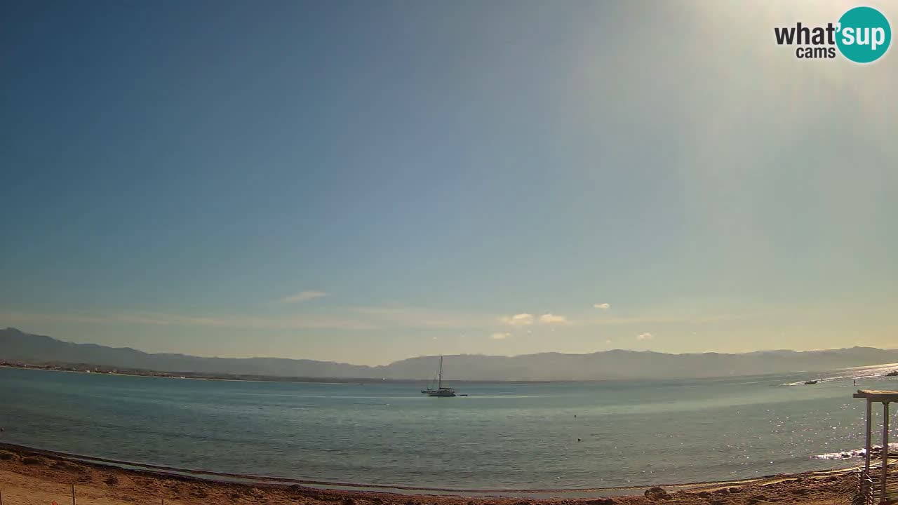 Webcam Cagliari Windsurf Club – Plage du Poetto en direct
