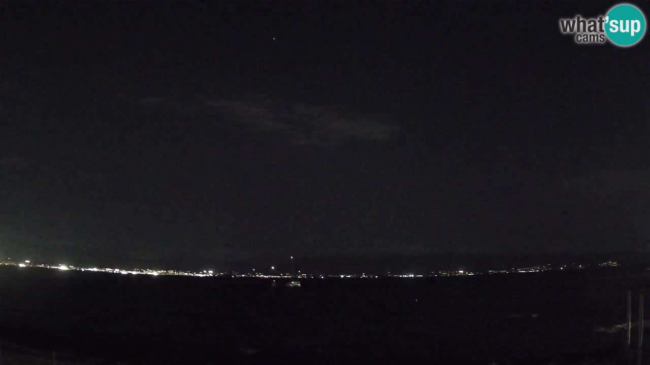 Webcam Cagliari Windsurf Club – Plage du Poetto en direct