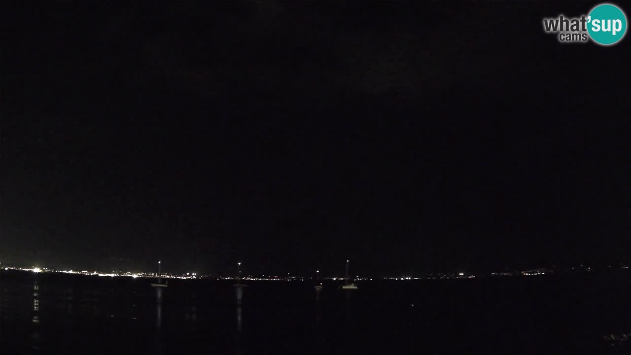 Webcam Cagliari Windsurf Club – Playa del Poetto en directo