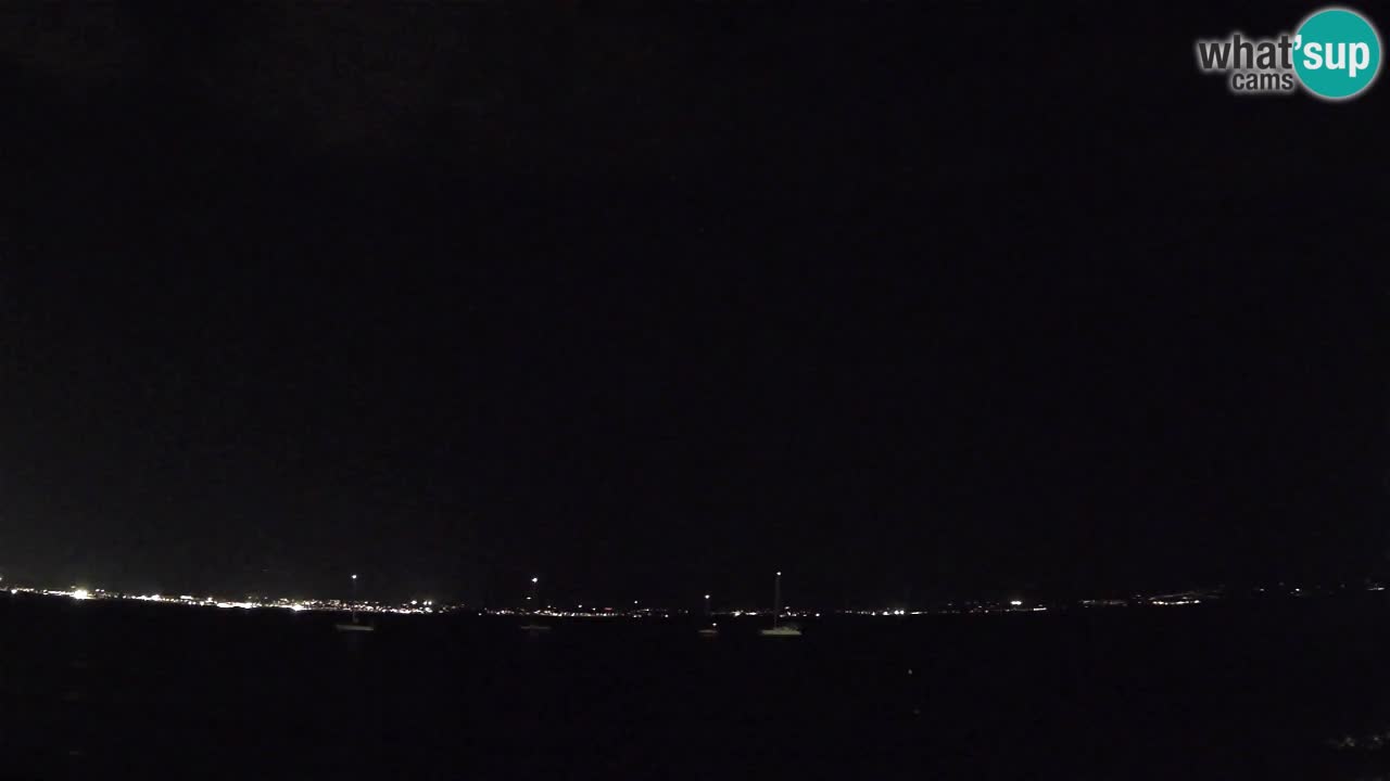 Webcam Cagliari Windsurf Club – Playa del Poetto en directo