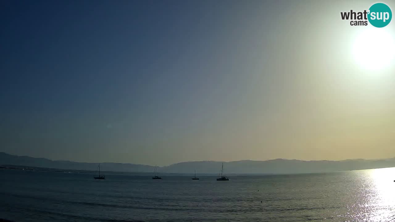 Webcam Cagliari Windsurf Club – Plage du Poetto en direct