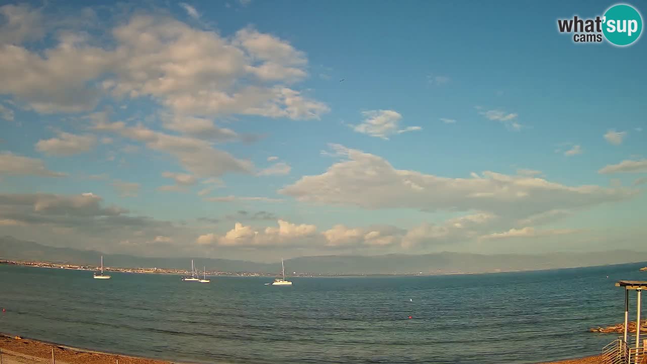 Webcam Cagliari Windsurf Club – Liveblick vom Poetto Strand