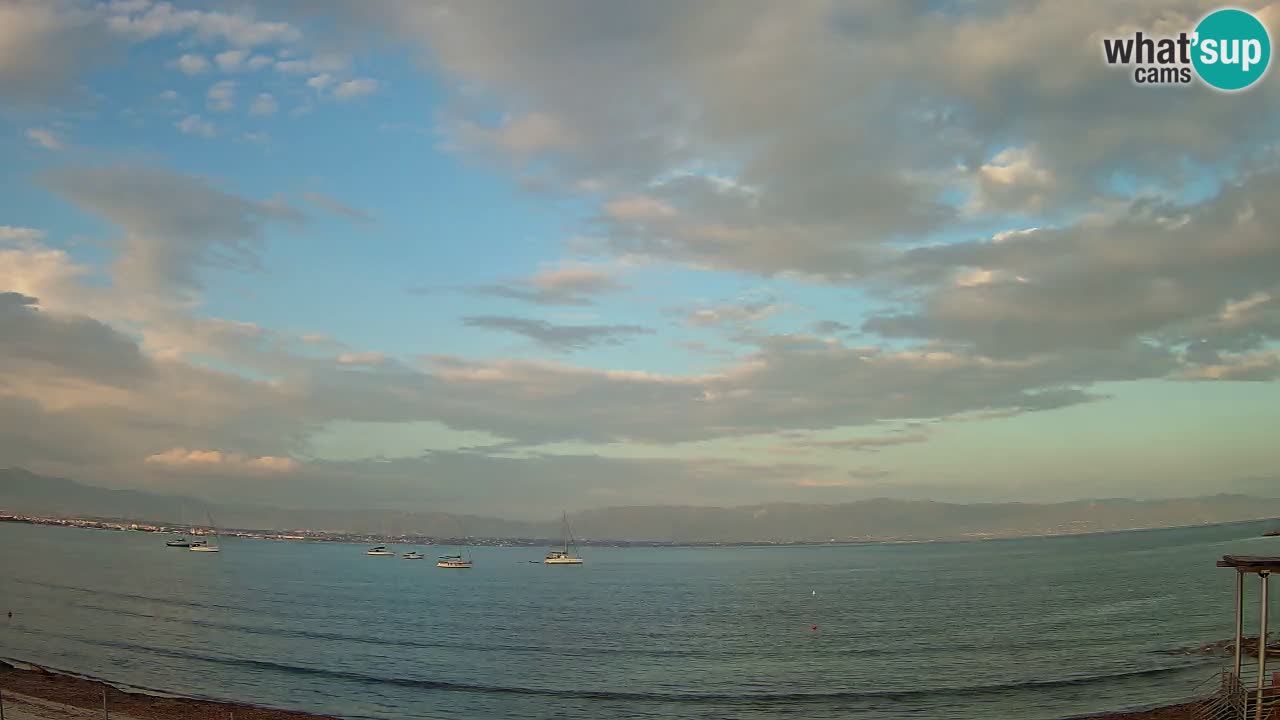 Webcam Cagliari Windsurf Club – Spiaggia del Poetto in diretta