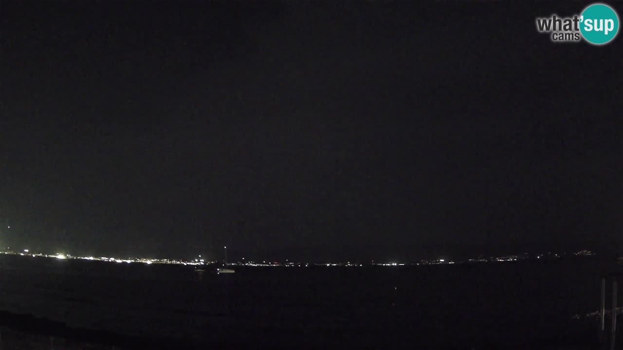 Webcam Cagliari Windsurf Club – Plage du Poetto en direct