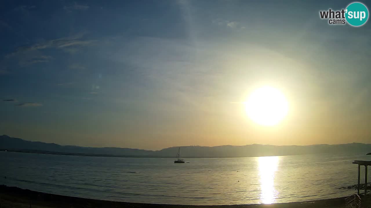 Webcam Cagliari Windsurf Club – Playa del Poetto en directo