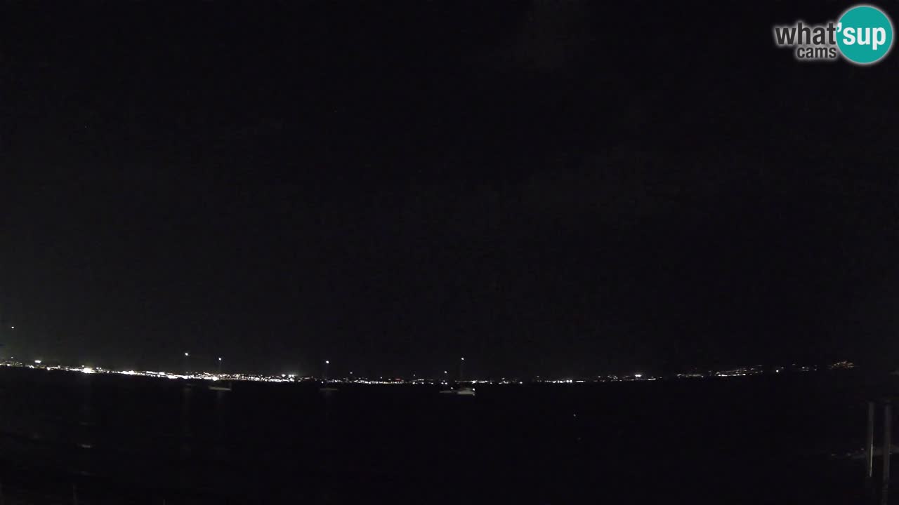 Web kamera Cagliari Windsurf Club – Poetto plaža uživo