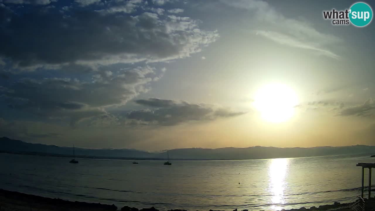 Webcam Cagliari Windsurf Club – Plage du Poetto en direct