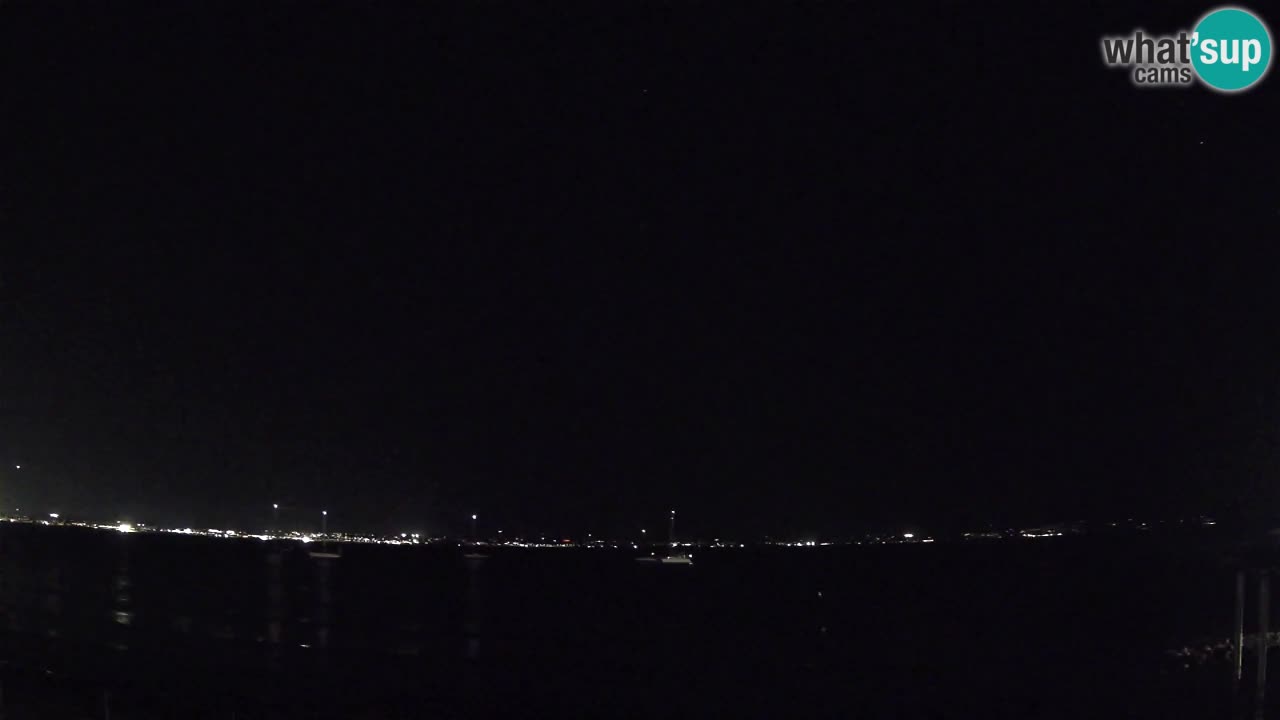 Webcam Cagliari Windsurf Club – Playa del Poetto en directo