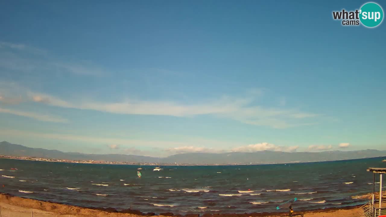 Webcam Cagliari Windsurf Club – Live from Poetto Beach