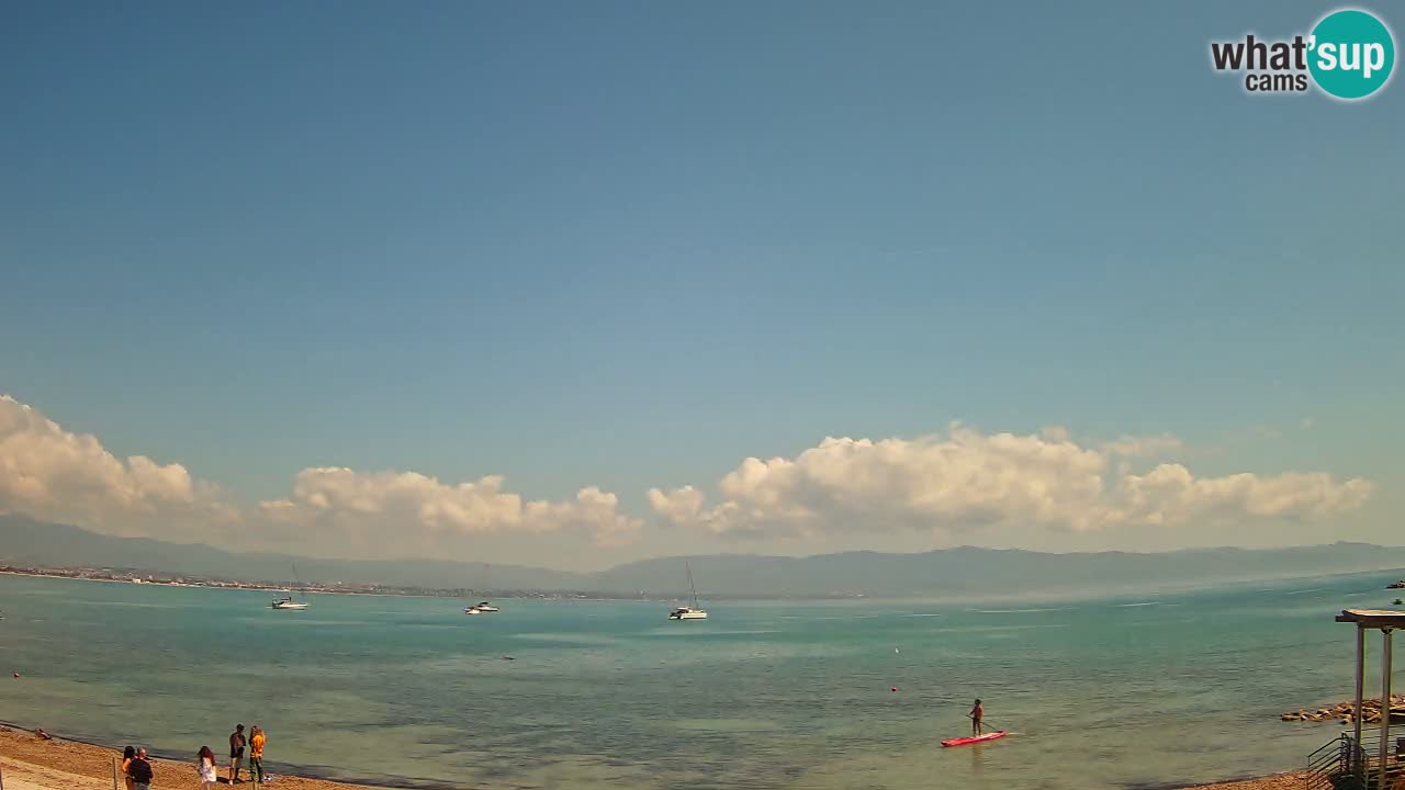 Webcam Cagliari Windsurf Club – Liveblick vom Poetto Strand