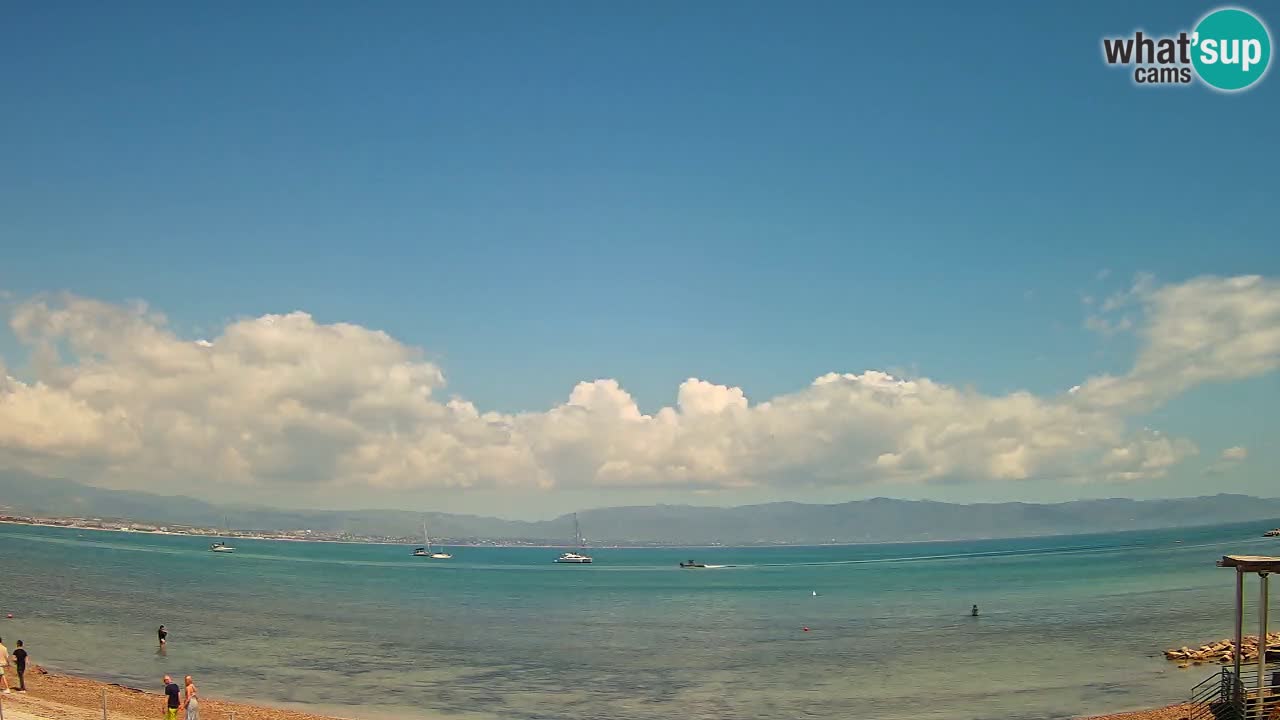 Webcam Cagliari Windsurf Club – Plage du Poetto en direct