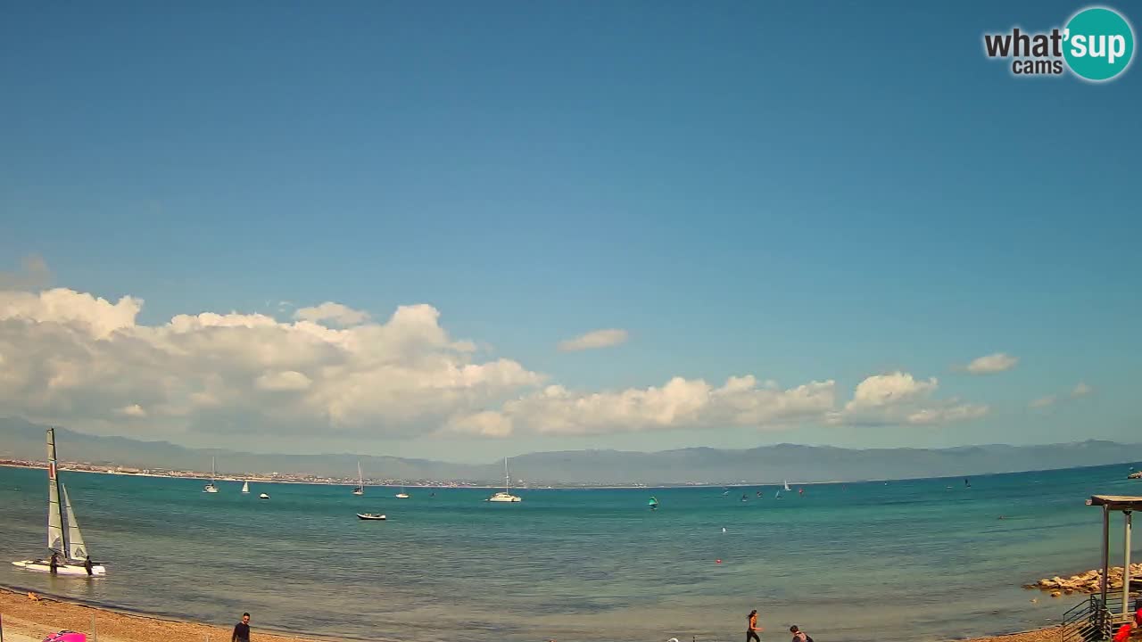 Webcam Cagliari Windsurf Club – Live from Poetto Beach