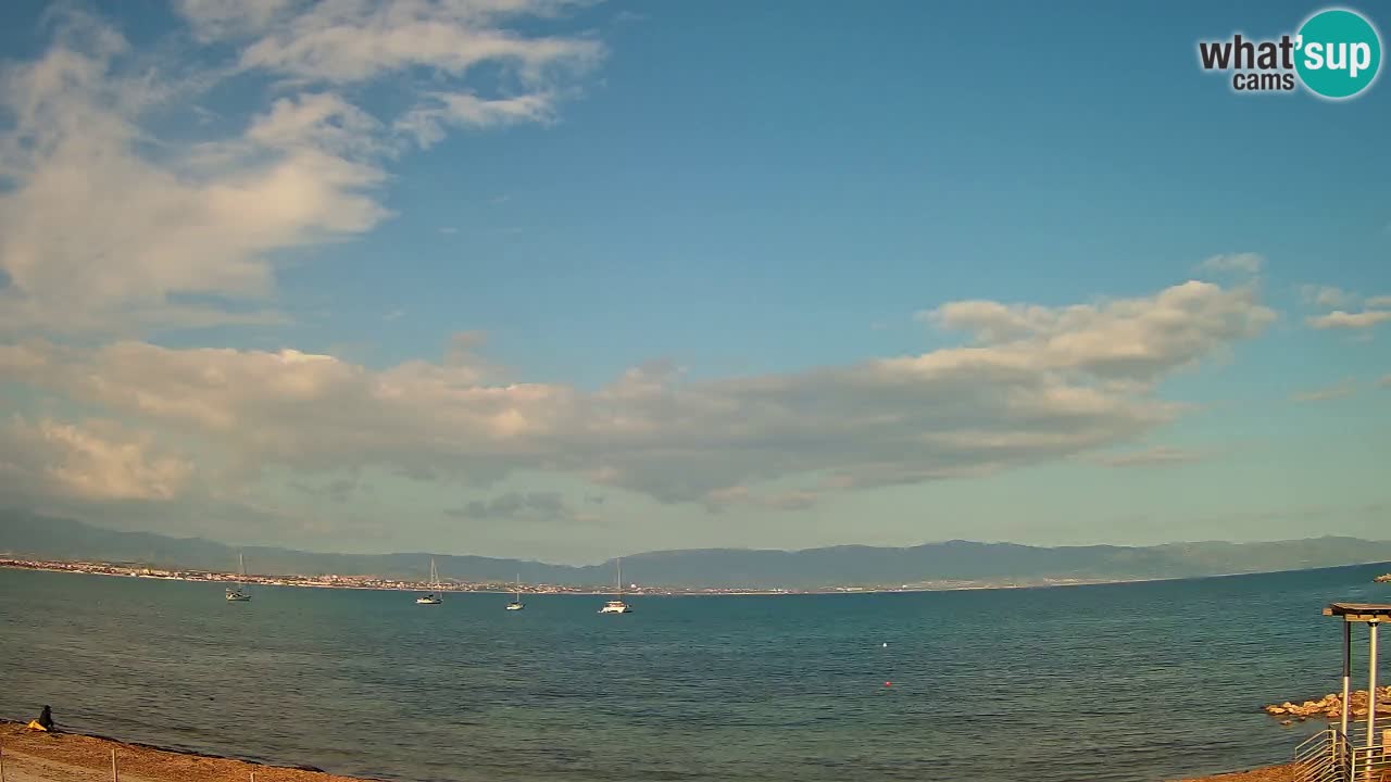 Webcam Cagliari Windsurf Club – Spiaggia del Poetto in diretta