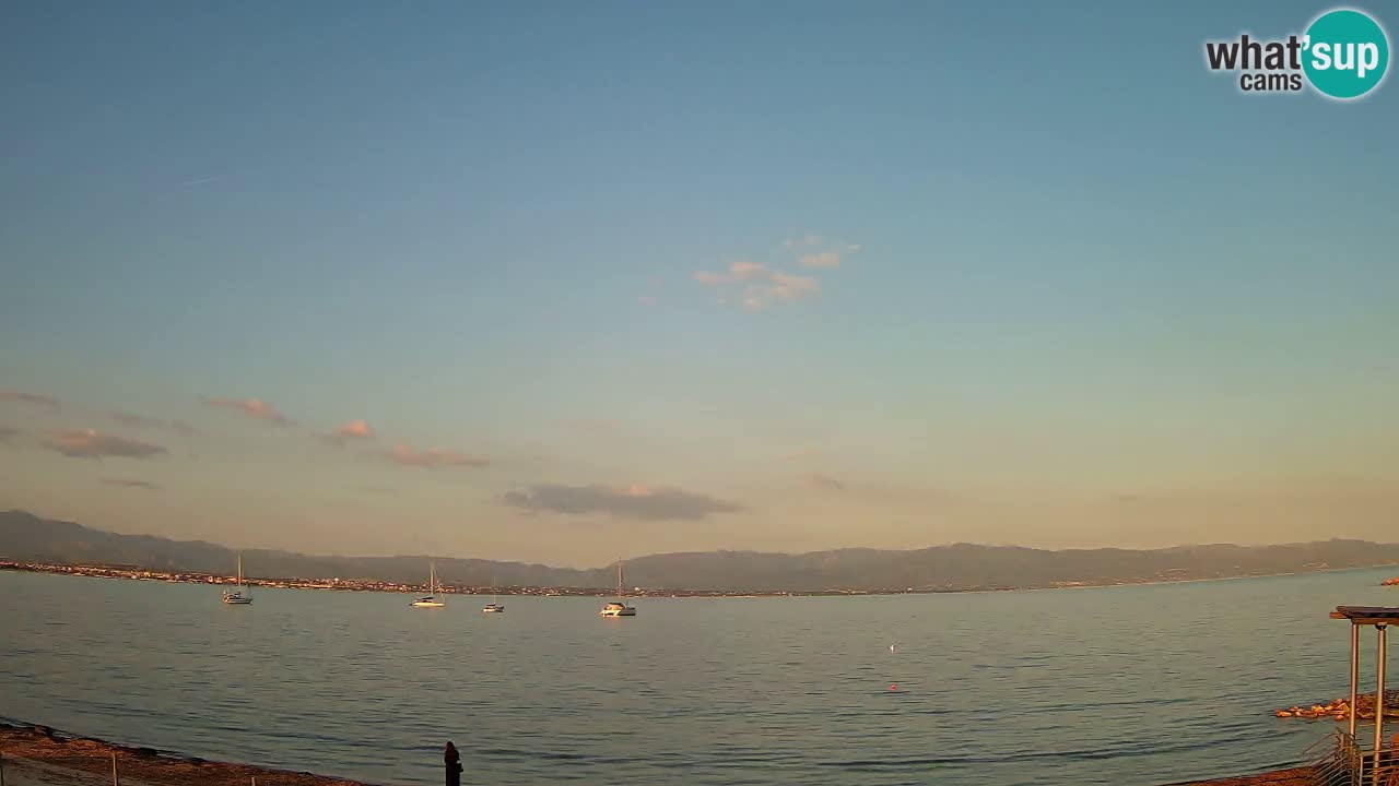 Webcam Cagliari Windsurf Club – Liveblick vom Poetto Strand