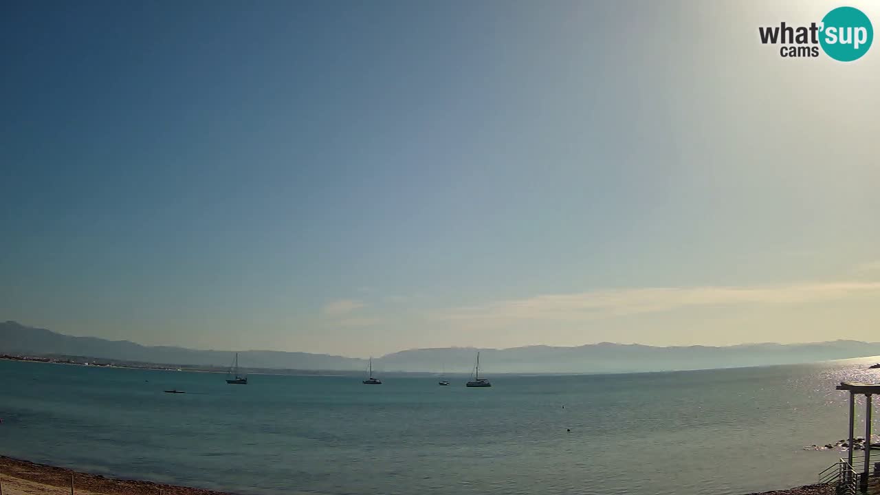 Webcam Cagliari Windsurf Club – Spiaggia del Poetto in diretta
