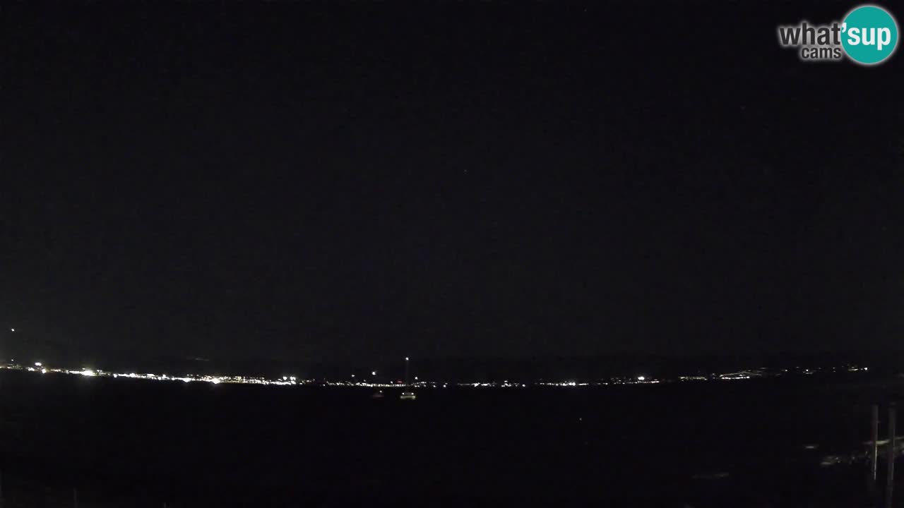 Webcam Cagliari Windsurf Club – Playa del Poetto en directo