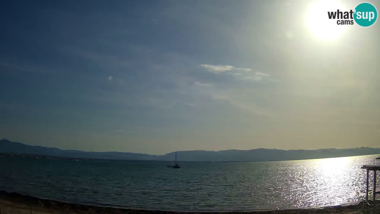 Webcam Cagliari Windsurf Club – Playa del Poetto en directo