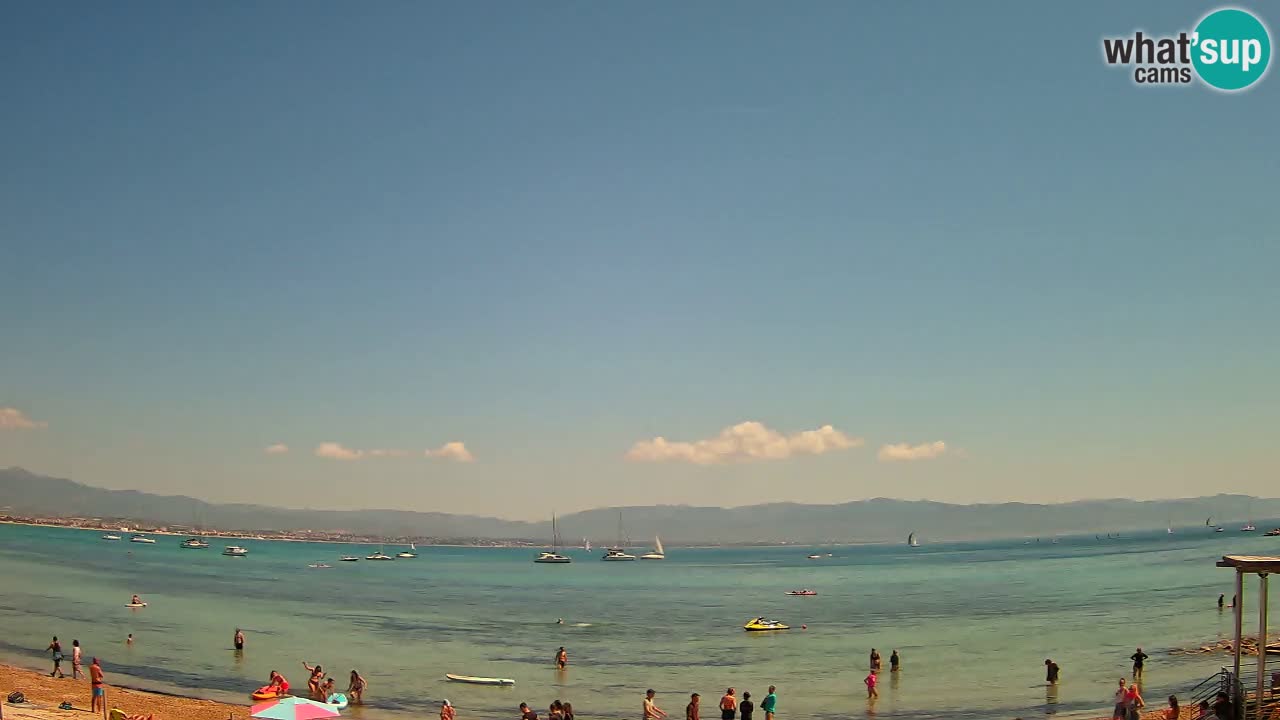 Webcam Cagliari Windsurf Club – Plage du Poetto en direct