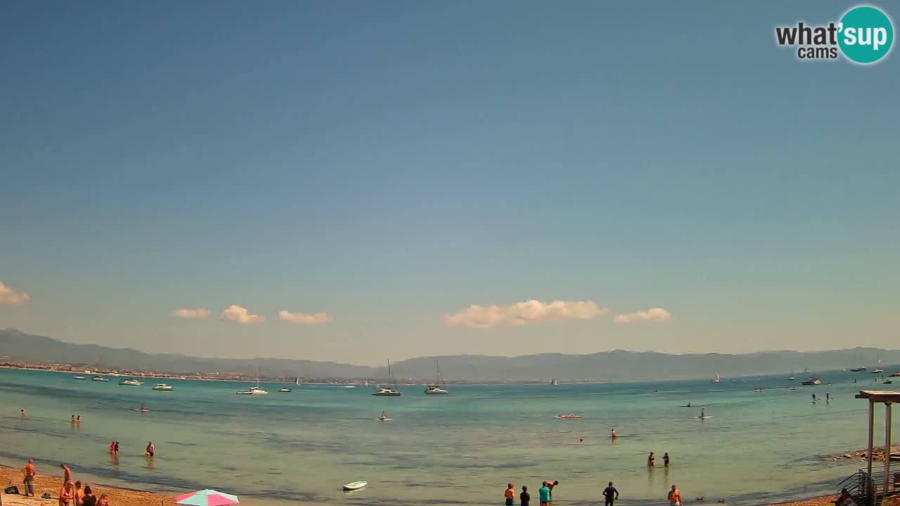 Webcam Cagliari Windsurf Club – Liveblick vom Poetto Strand