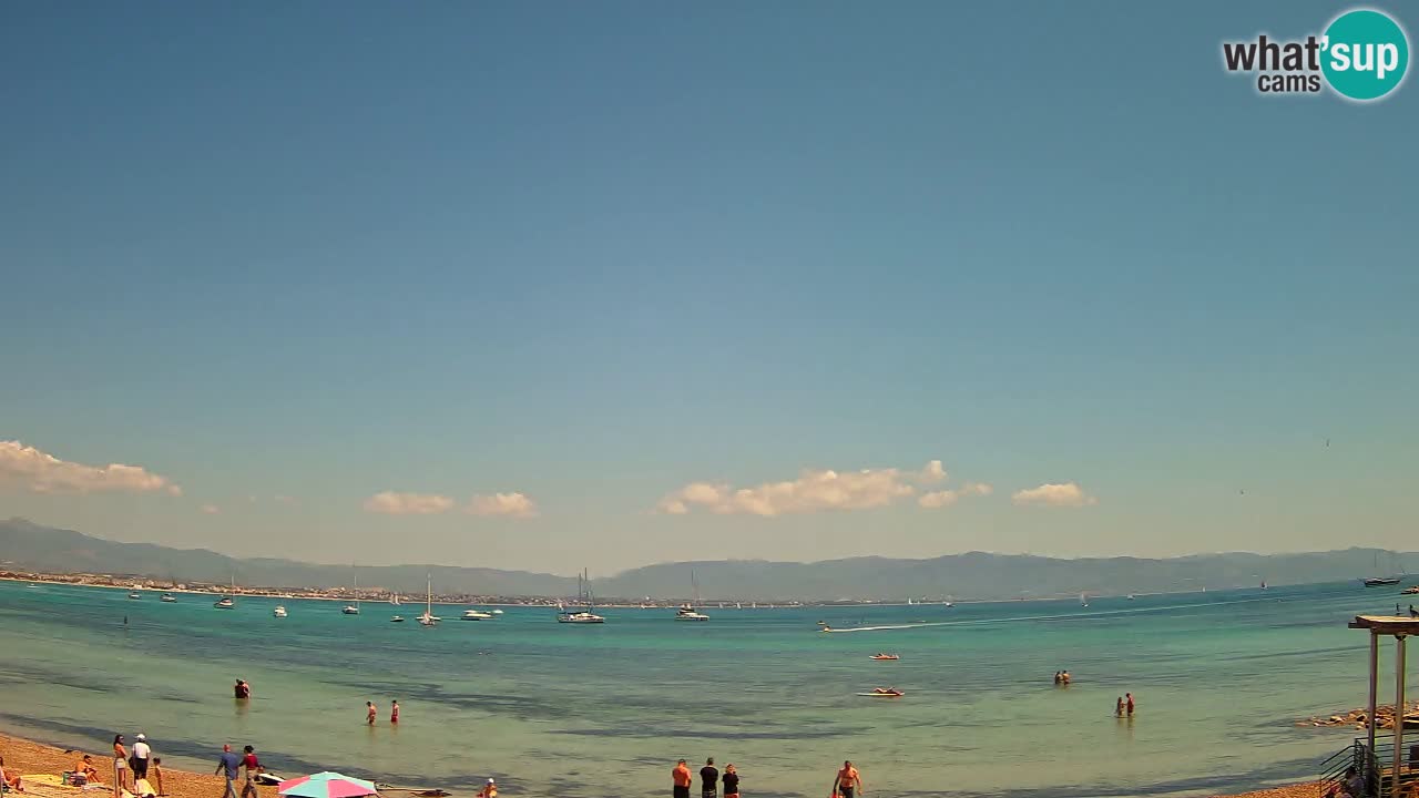Webcam Cagliari Windsurf Club – Spiaggia del Poetto in diretta