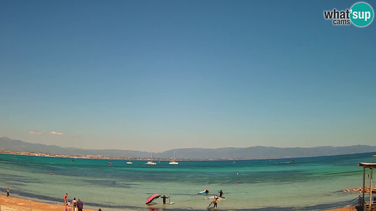 Webcam Cagliari Windsurf Club – Live from Poetto Beach
