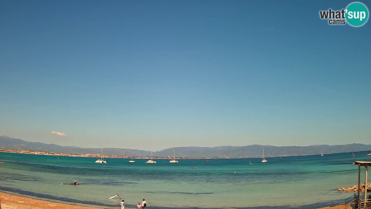 Webcam Cagliari Windsurf Club – Live from Poetto Beach