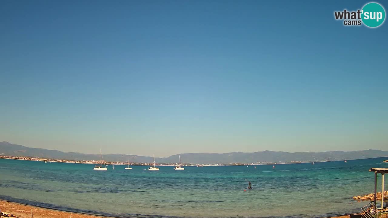 Webcam Cagliari Windsurf Club – Live from Poetto Beach
