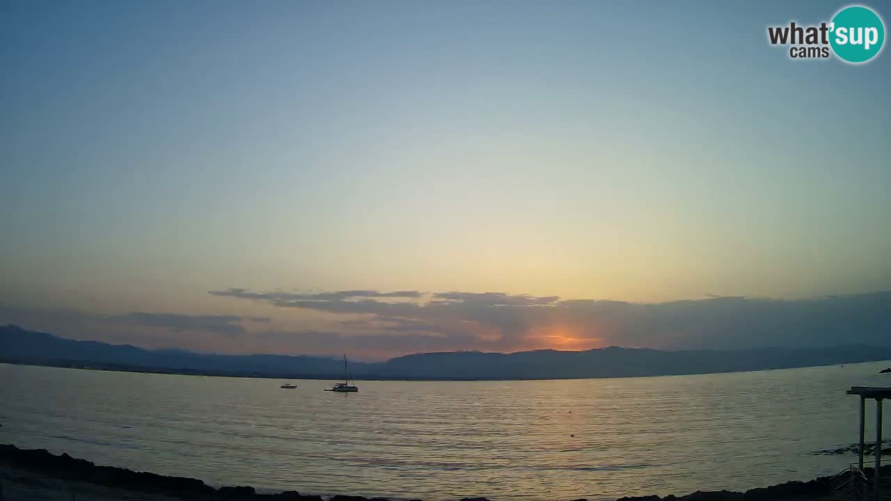 Webcam Cagliari Windsurf Club – Spiaggia del Poetto in diretta