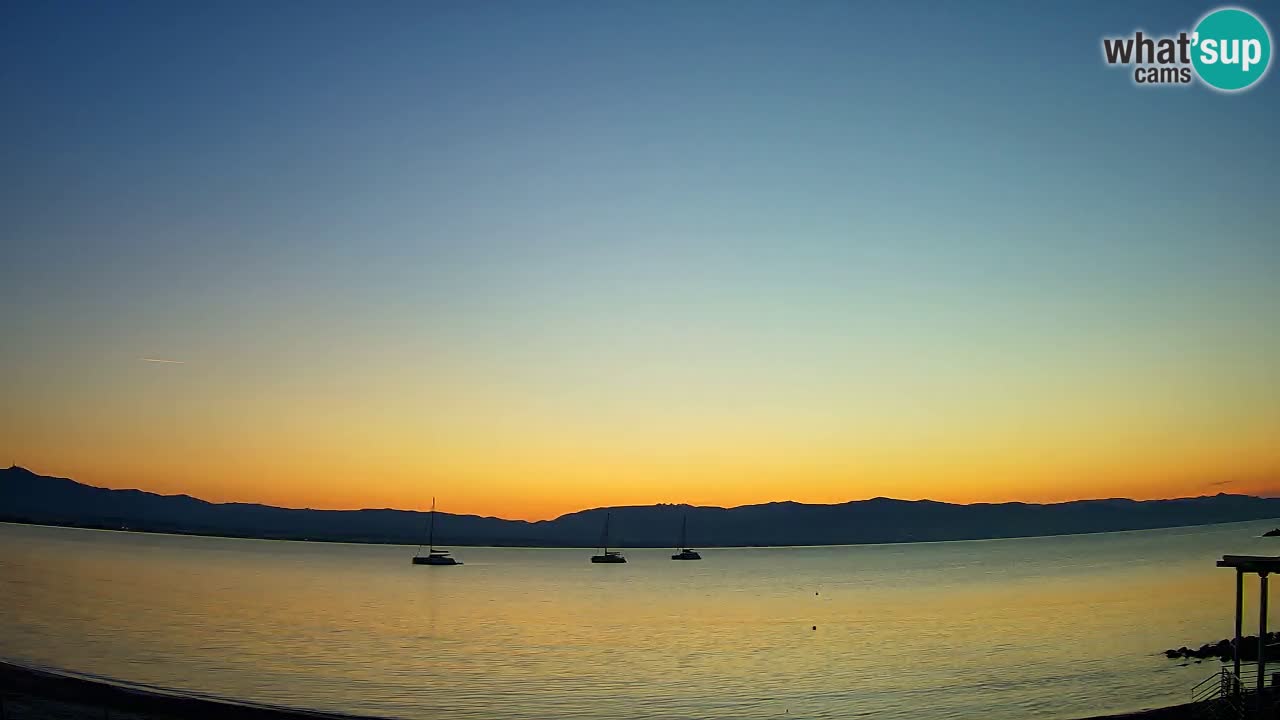 Webcam Cagliari Windsurf Club – Plage du Poetto en direct