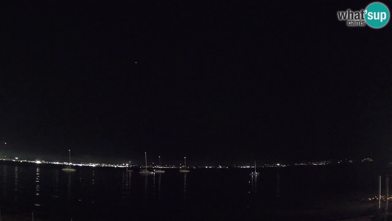 Webcam Cagliari Windsurf Club – Plage du Poetto en direct