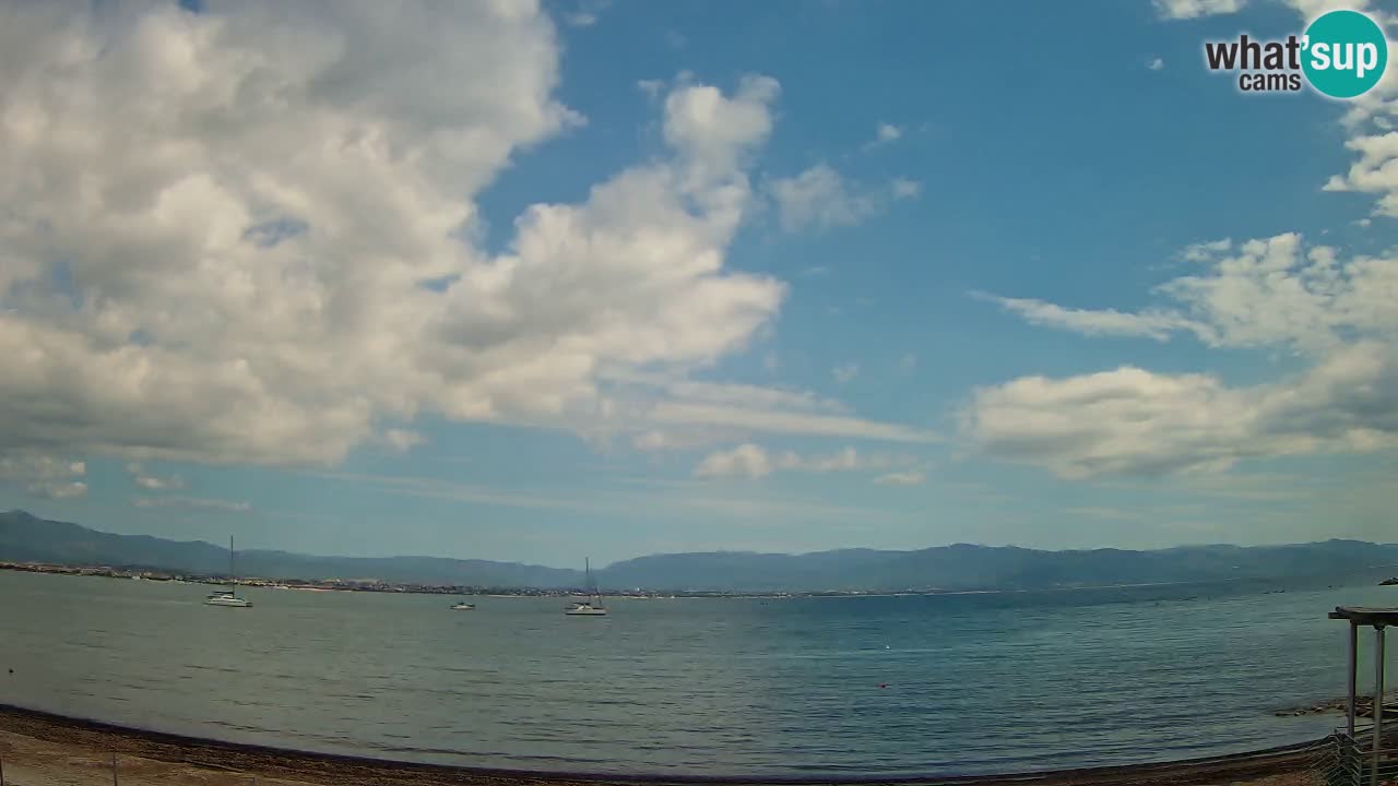 Webcam Cagliari Windsurf Club – Liveblick vom Poetto Strand