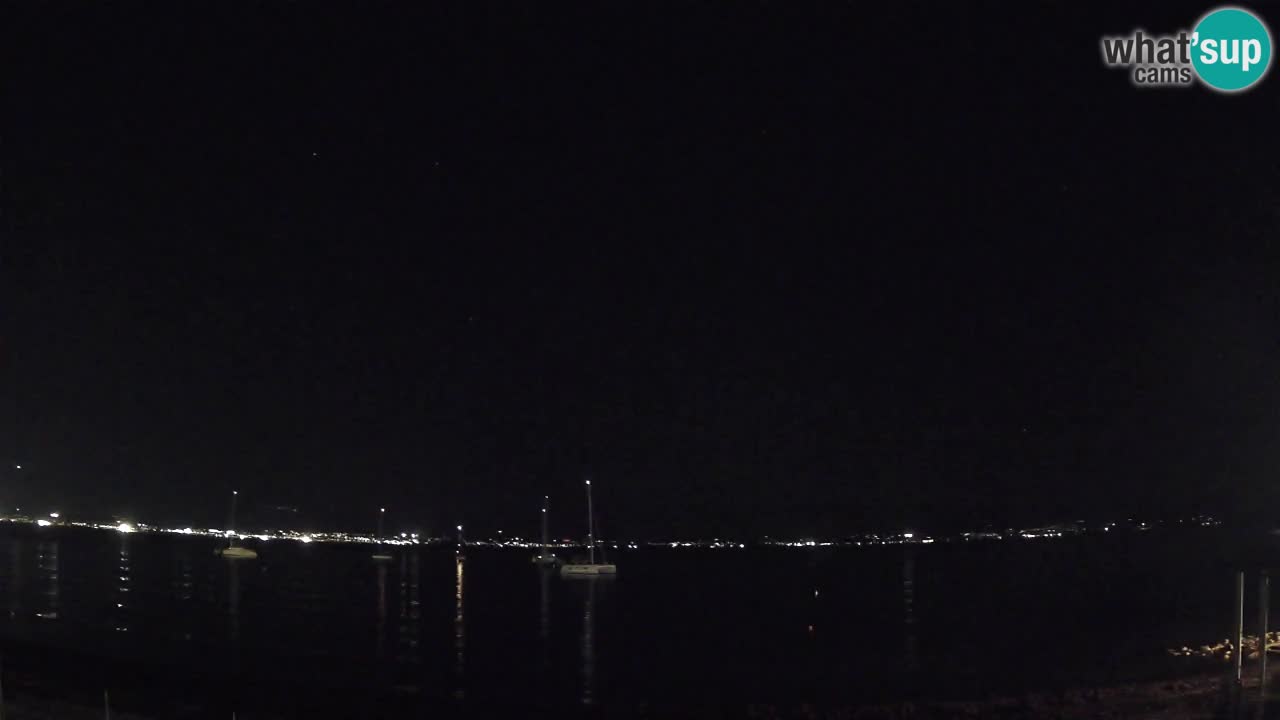 Spletna kamera Cagliari Windsurf Club – Pogled v živo s plaže Poetto