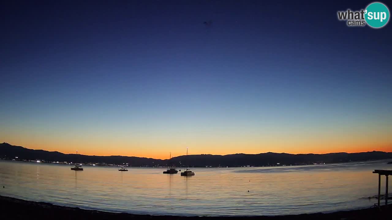 Webcam Cagliari Windsurf Club – Plage du Poetto en direct