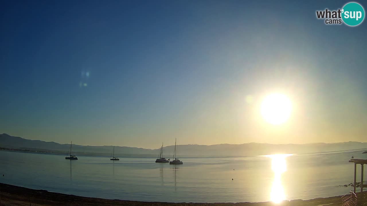 Webcam Cagliari Windsurf Club – Plage du Poetto en direct