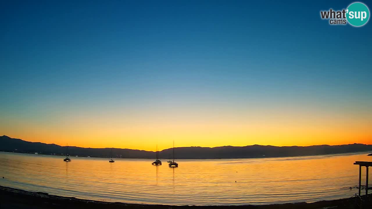 Webcam Cagliari Windsurf Club – Spiaggia del Poetto in diretta