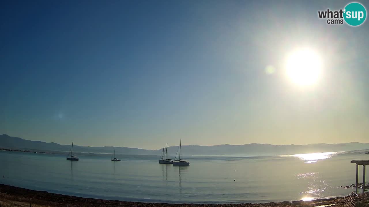 Webcam Cagliari Windsurf Club – Spiaggia del Poetto in diretta