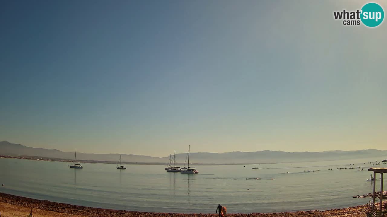 Webcam Cagliari Windsurf Club – Spiaggia del Poetto in diretta