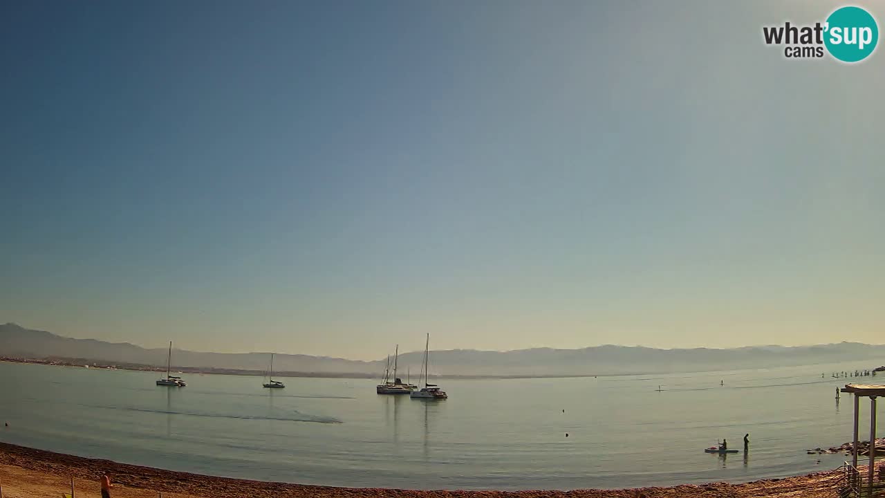Webcam Cagliari Windsurf Club – Plage du Poetto en direct