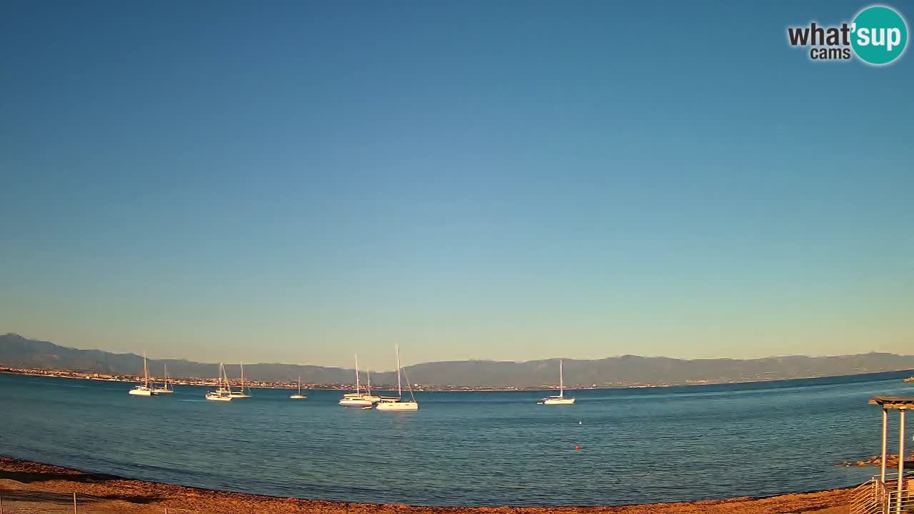 Webcam Cagliari Windsurf Club – Spiaggia del Poetto in diretta