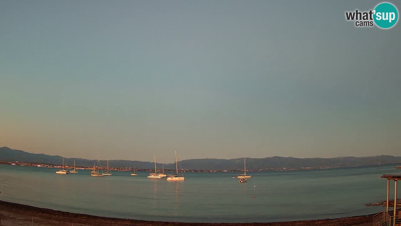 Webcam Cagliari Windsurf Club – Playa del Poetto en directo