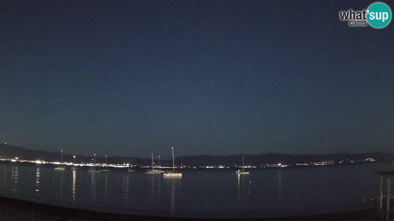 Webcam Cagliari Windsurf Club – Plage du Poetto en direct