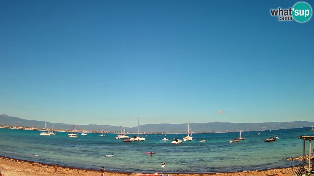 Webcam Cagliari Windsurf Club – Plage du Poetto en direct