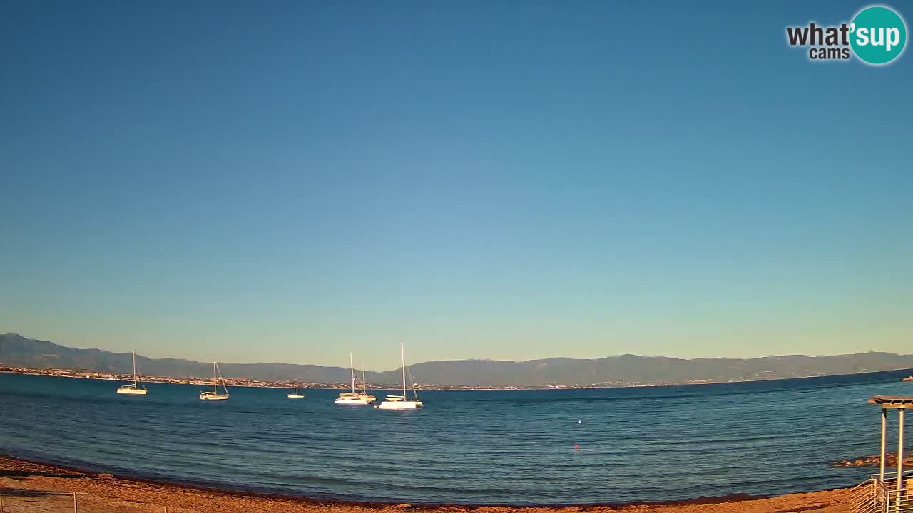Webcam Cagliari Windsurf Club – Liveblick vom Poetto Strand