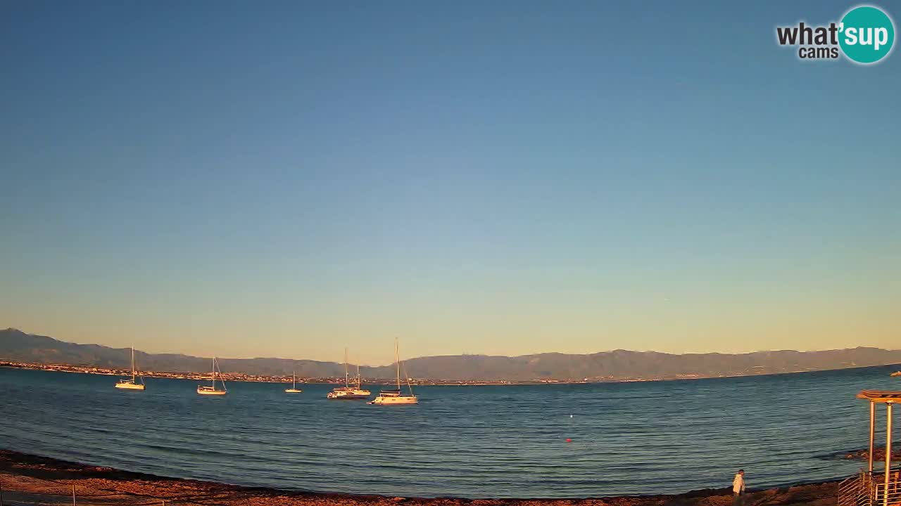 Webcam Cagliari Windsurf Club – Live from Poetto Beach