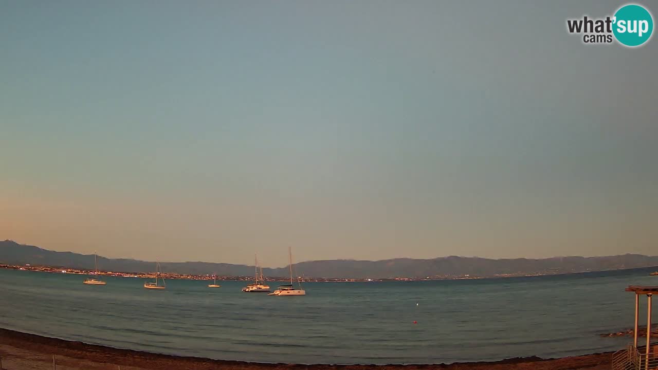 Webcam Cagliari Windsurf Club – Liveblick vom Poetto Strand