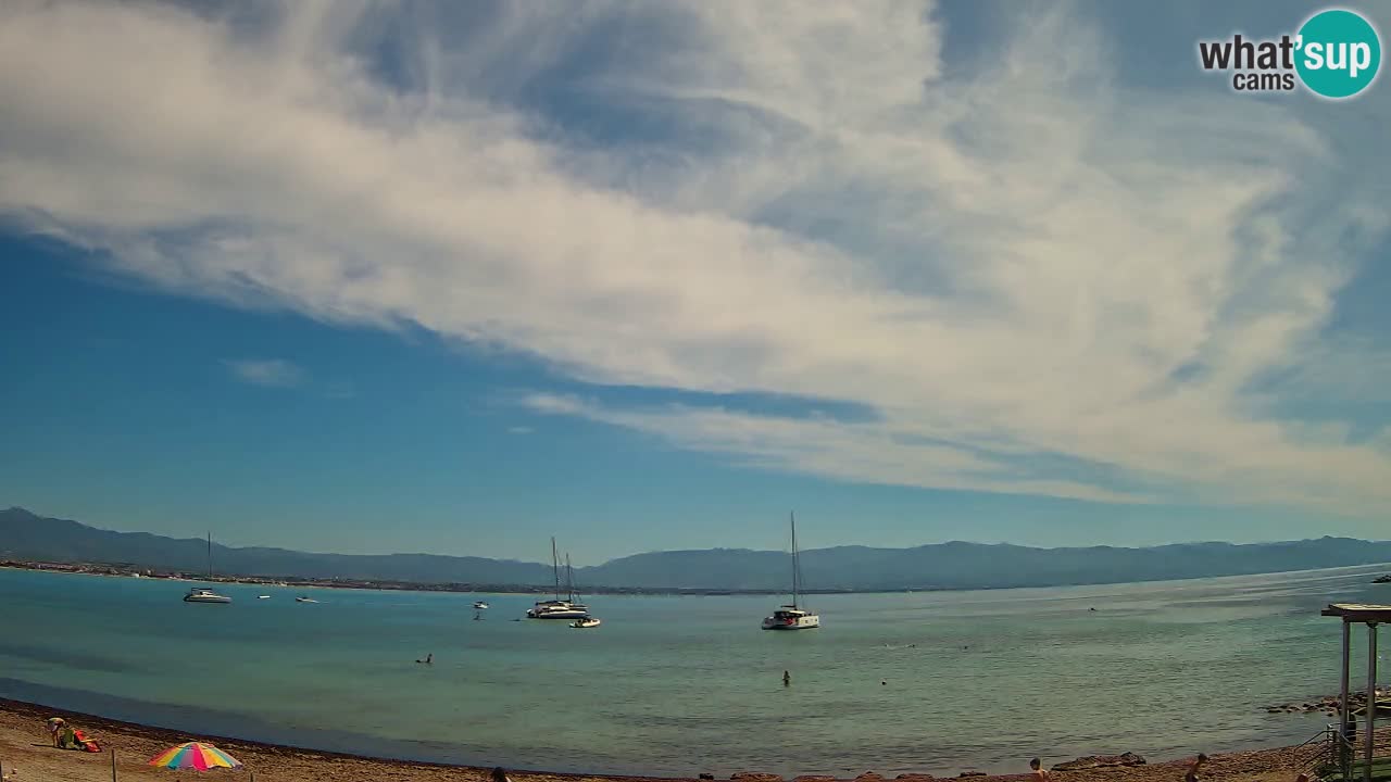 Webcam Cagliari Windsurf Club – Plage du Poetto en direct