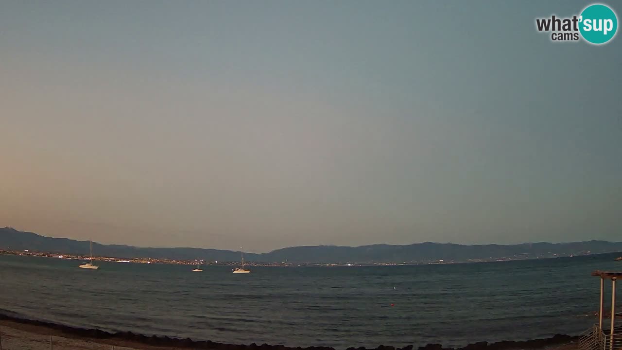 Webcam Cagliari Windsurf Club – Liveblick vom Poetto Strand