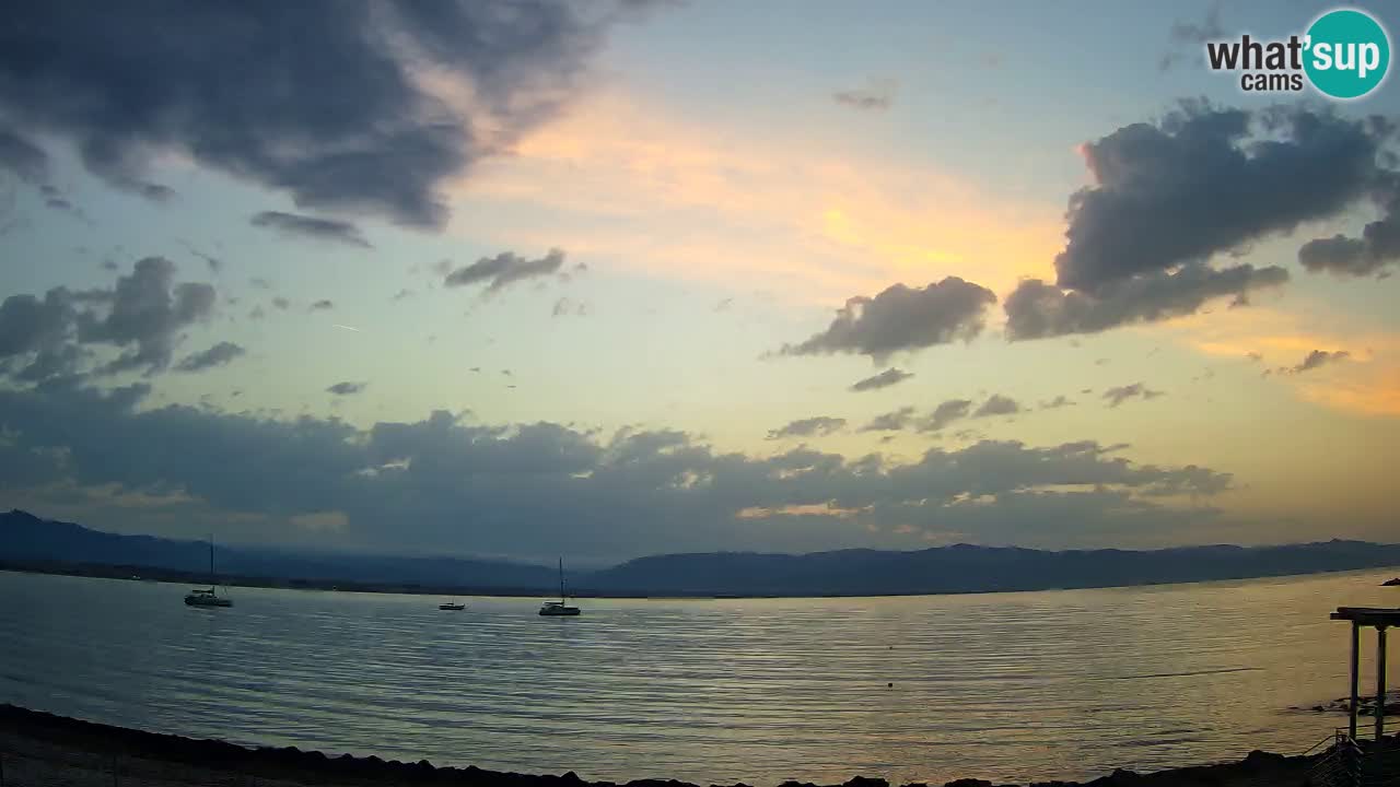 Webcam Cagliari Windsurf Club – Playa del Poetto en directo