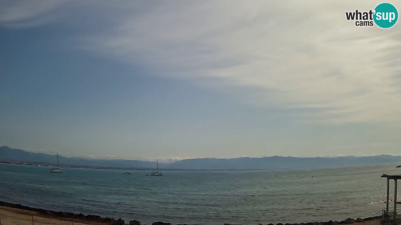 Webcam Cagliari Windsurf Club – Spiaggia del Poetto in diretta