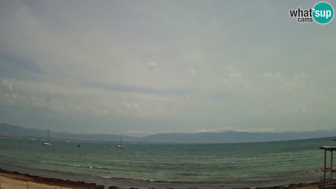 Web kamera Cagliari Windsurf Club – Poetto plaža uživo